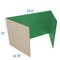 Flipside Products 12”x 48” Study Carrels, Privacy Boards, Student Privacy and Focus Booth for The Classroom, Desk Divider Cubby for Tests